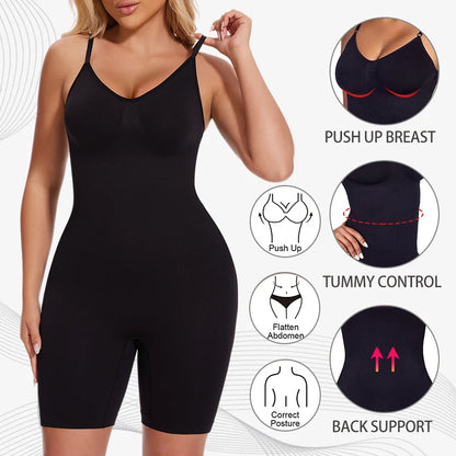 Shapewear Bodysuit Shorts | Tummy Control & Butt Lift